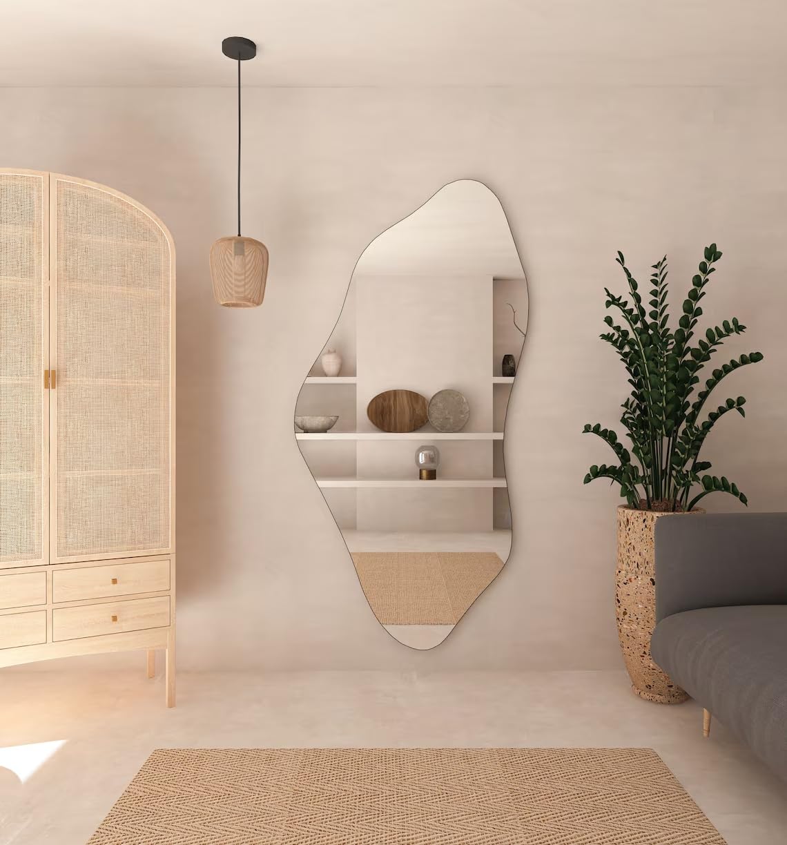Belgrad Asymmetrical Wall Mirror