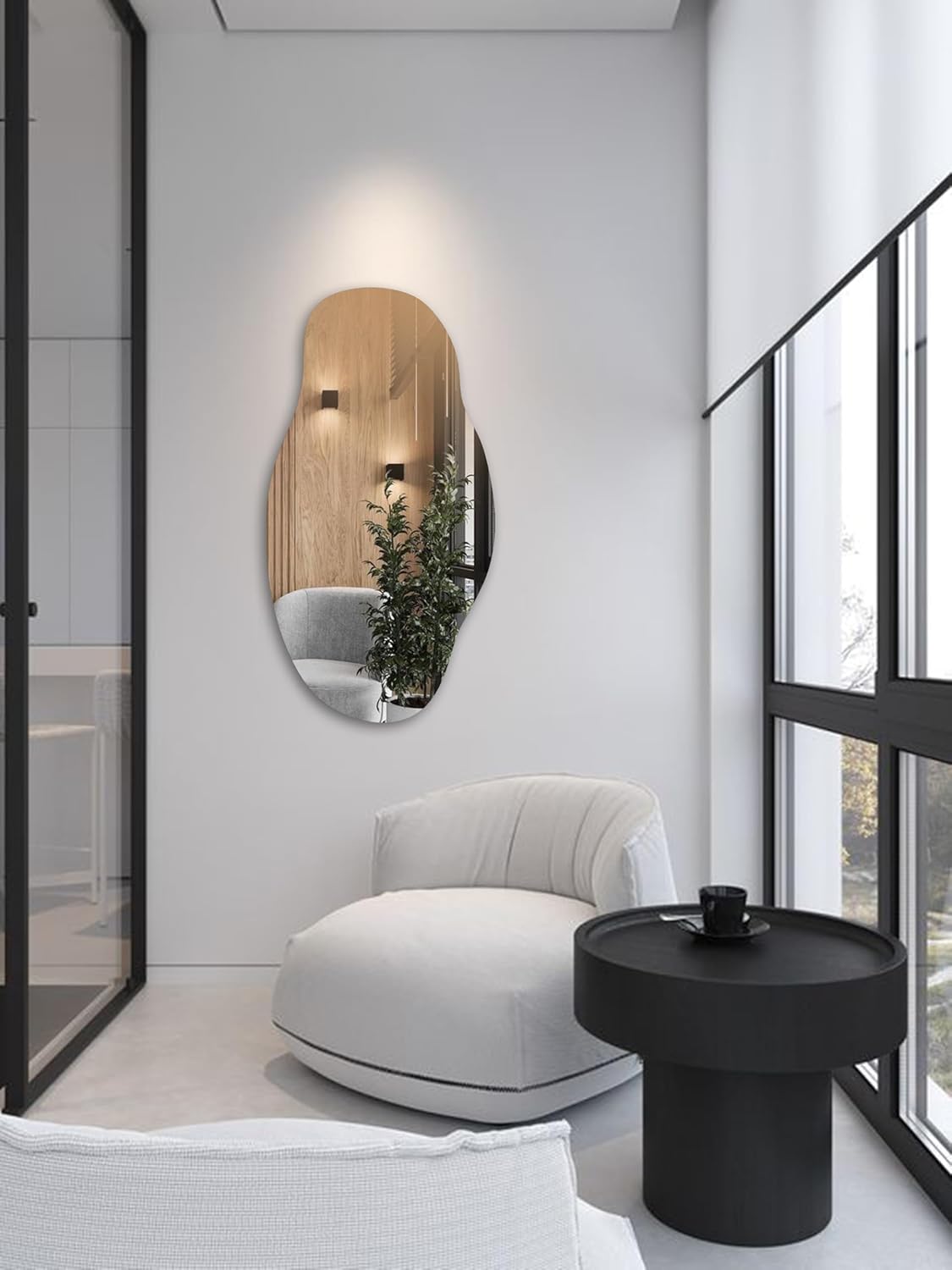 Asymmetrical Wavy Mirror