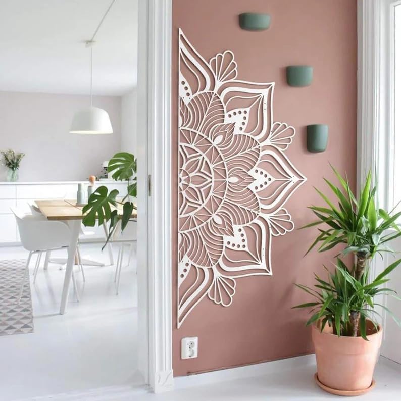 Mandala Metal Wall Art