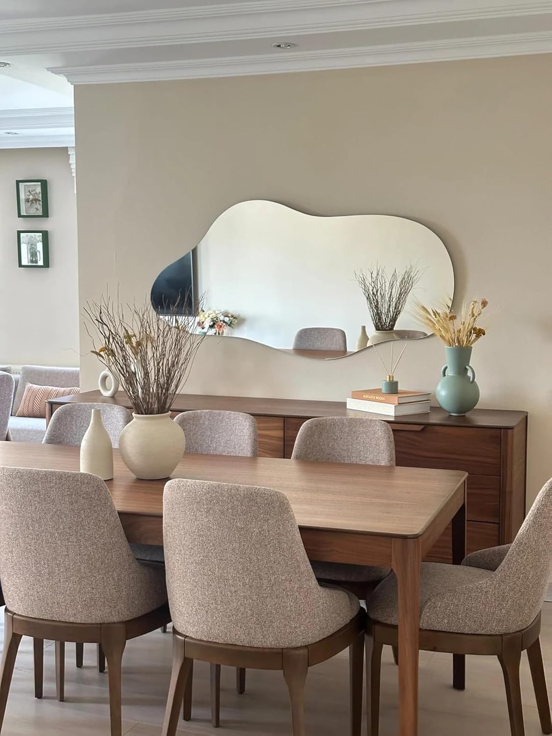 Asymmetrical Wall Mirror