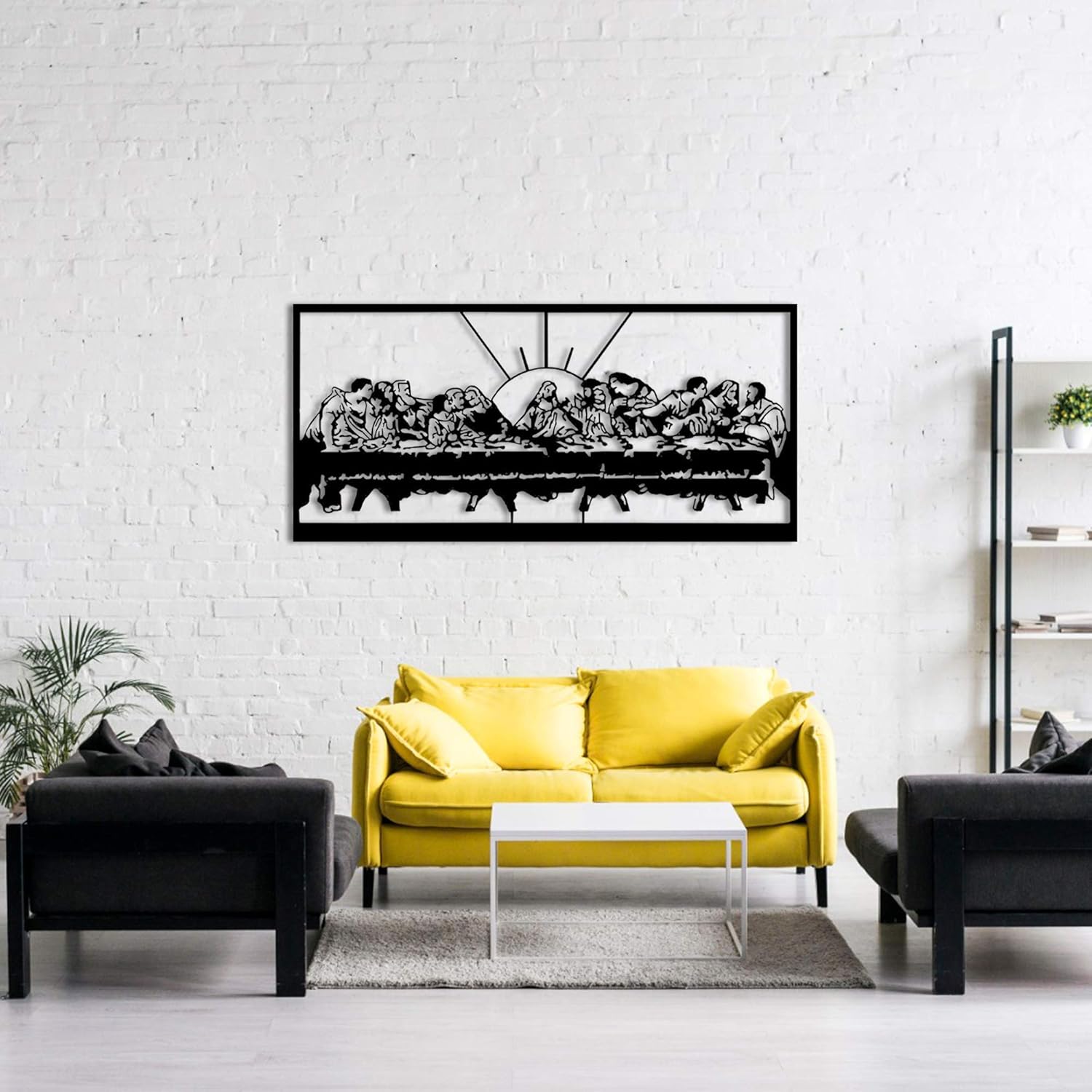 The Last Supper Metal Wall Art