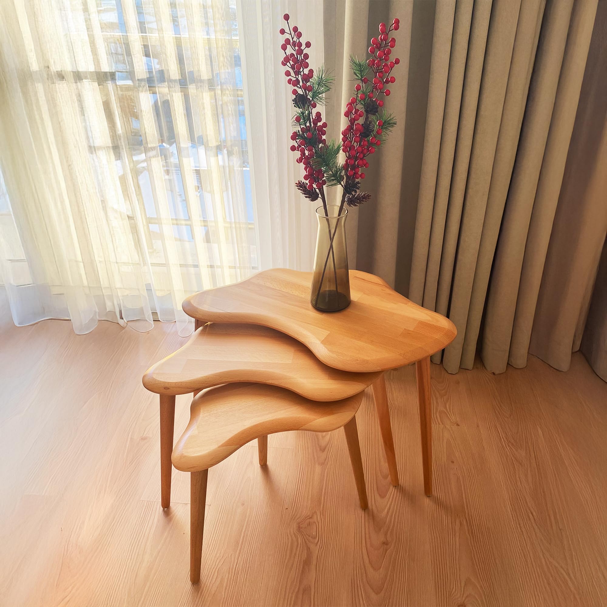 3 Pcs Nesting Coffee Tables