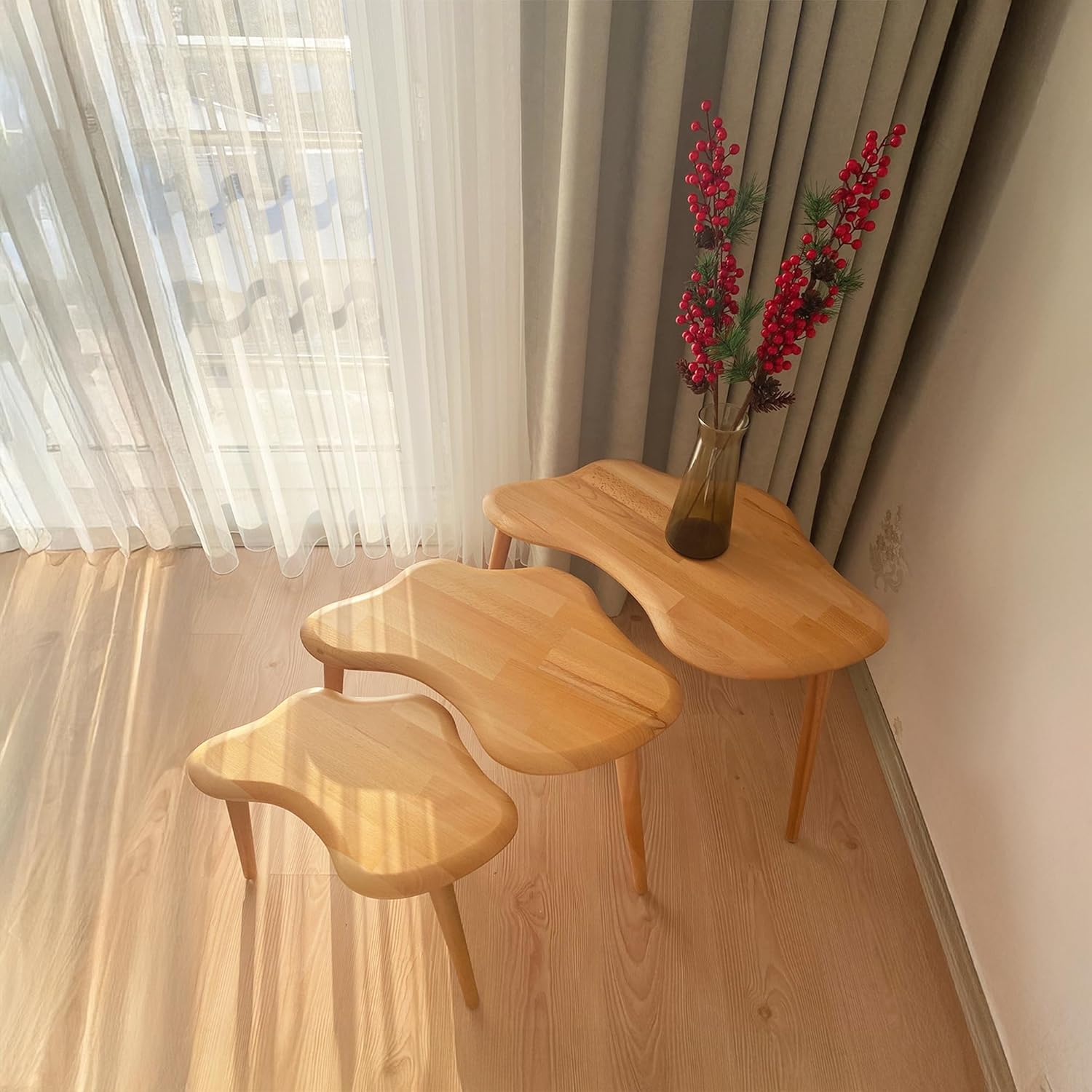 3 Pcs Nesting Coffee Tables