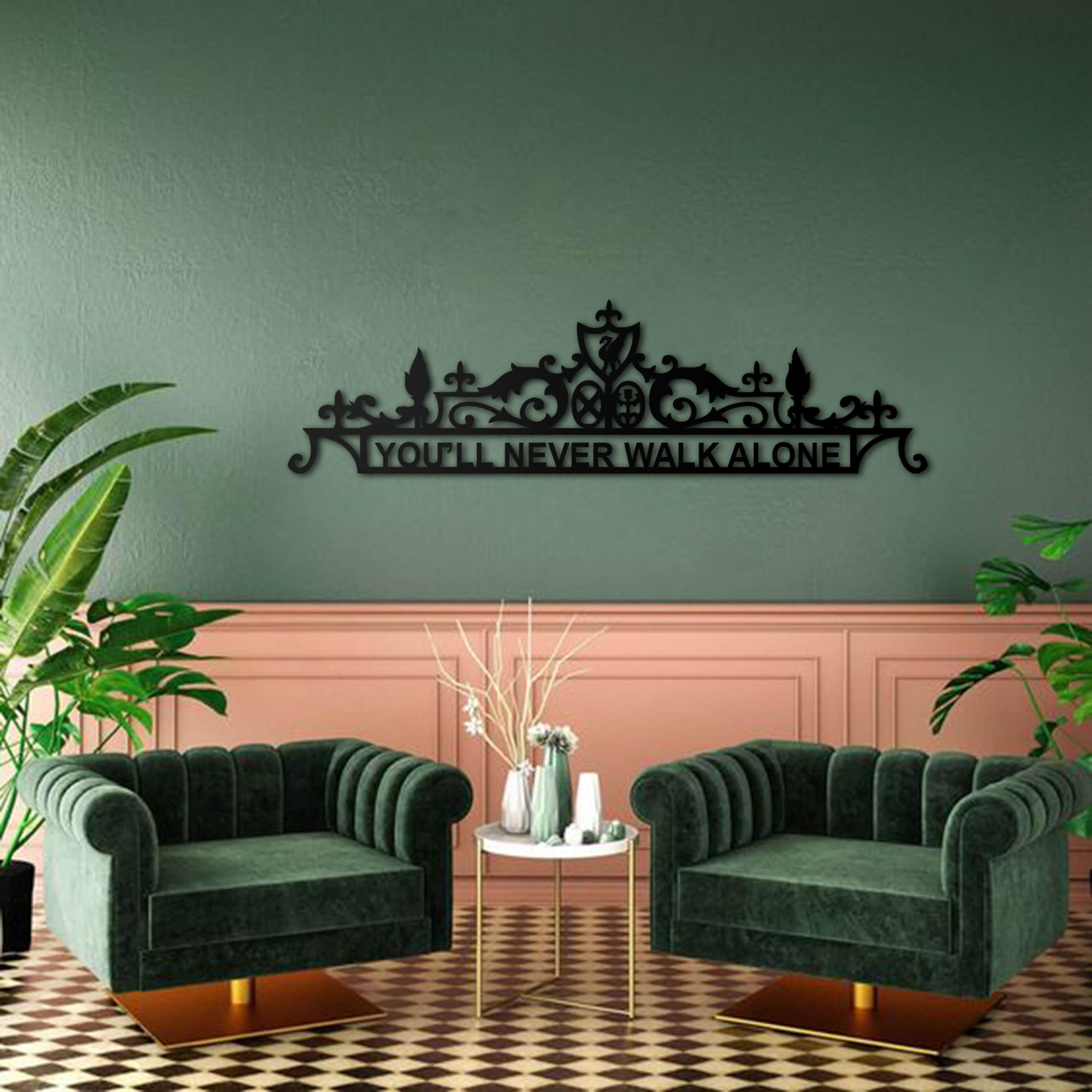 Liverpool Metal Wall Decor