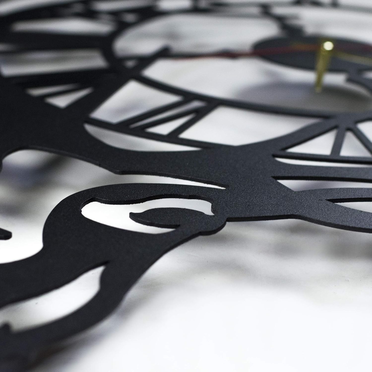 Deer Metal Wall Clock