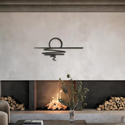 Sun Metal Wall Art Decor