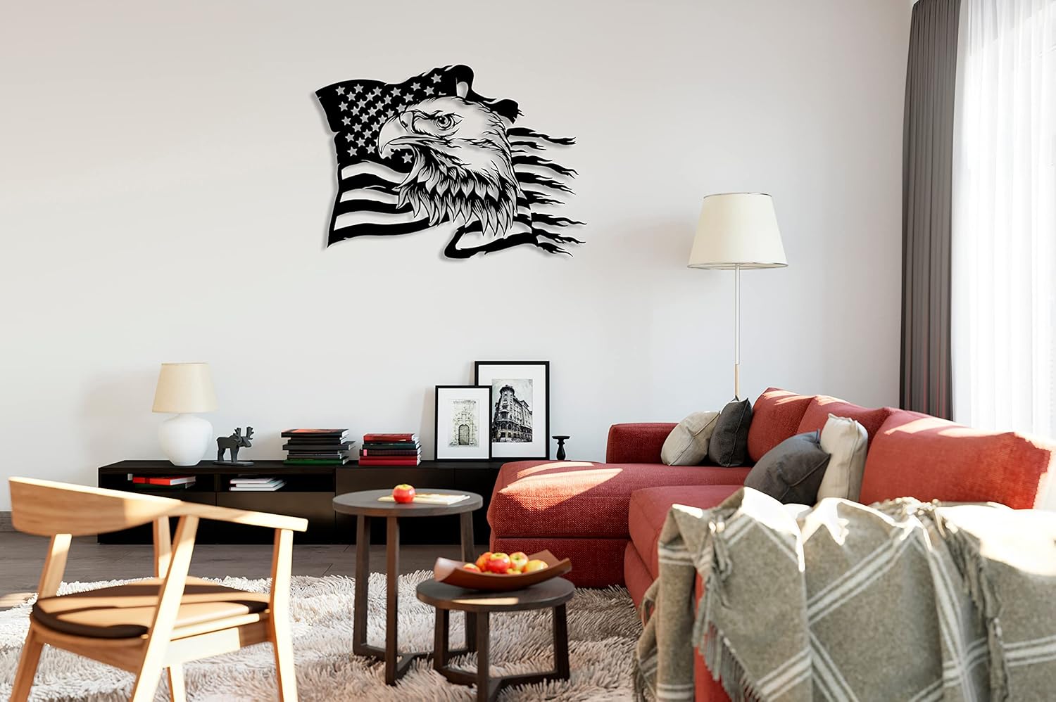 American Eagle Metal Wall Art