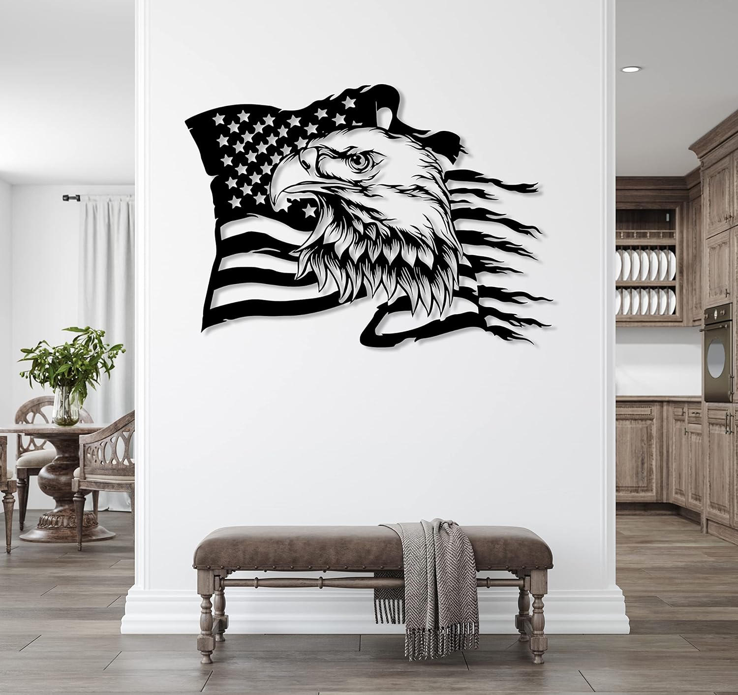American Eagle Metal Wall Art