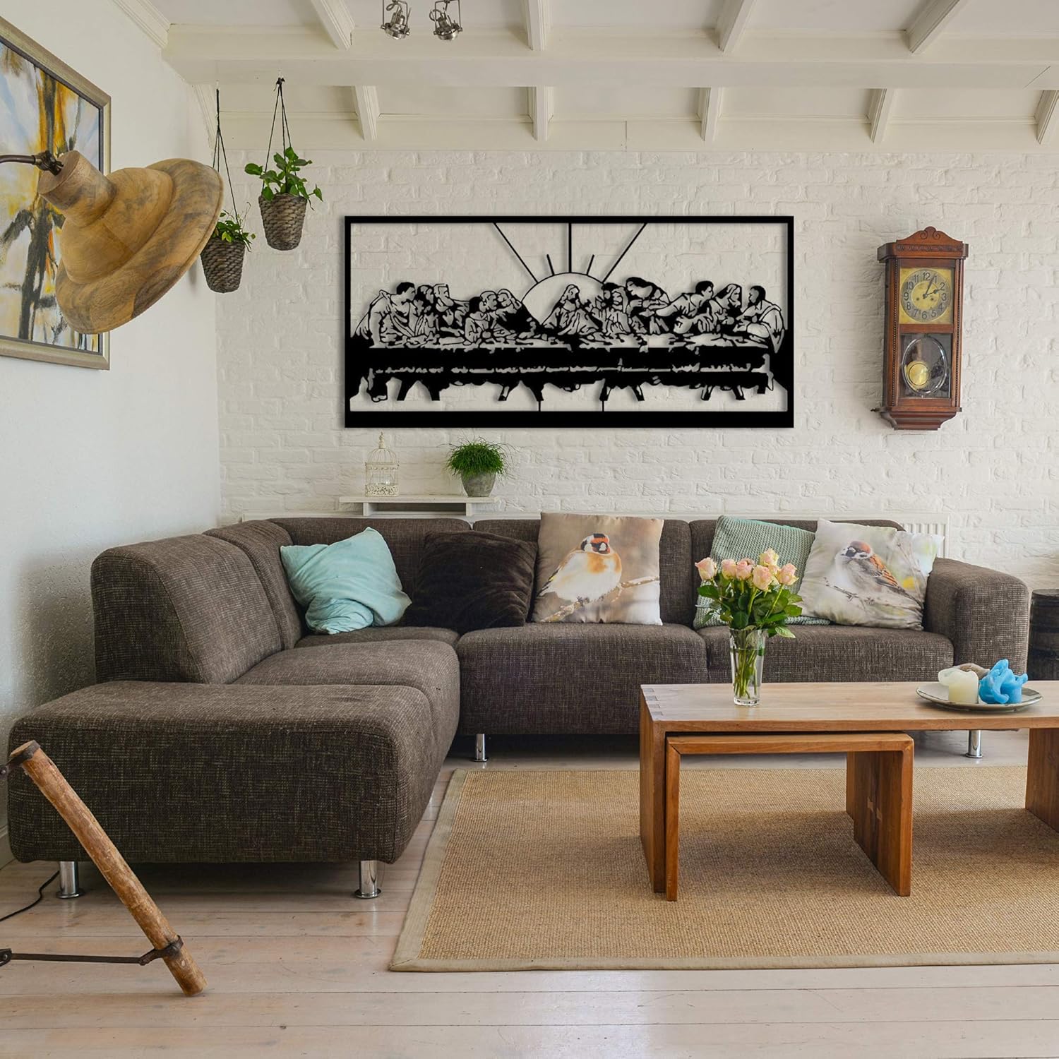 The Last Supper Metal Wall Art