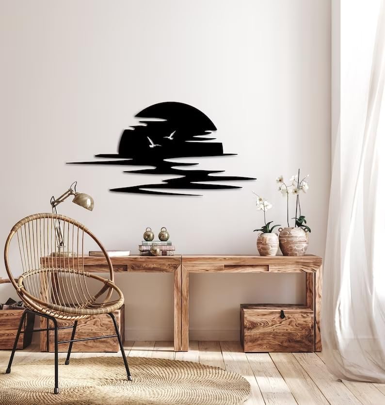Sun Metal Wall Art