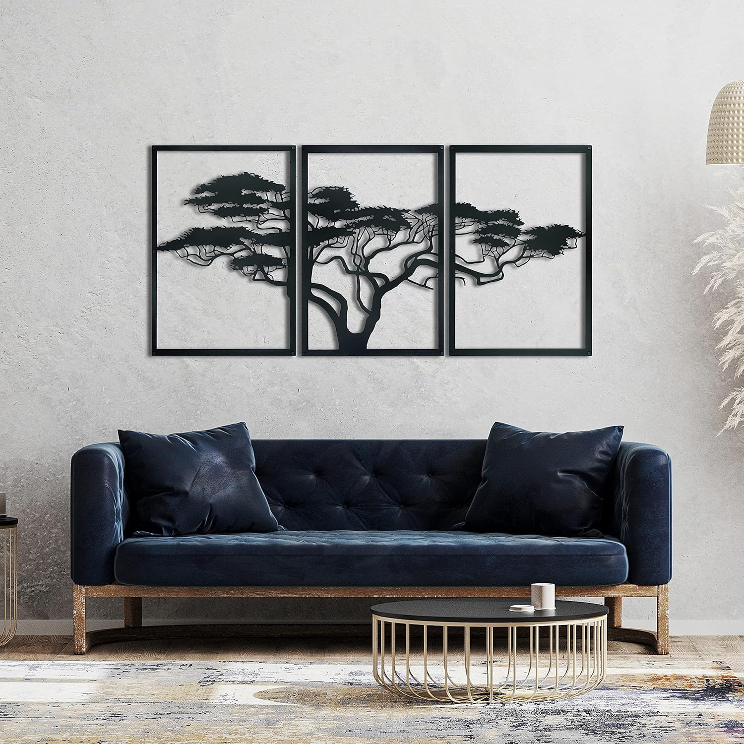 Tree Metal Wall Art Decor