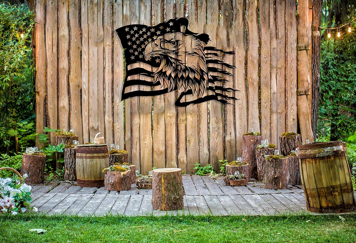American Eagle Metal Wall Art