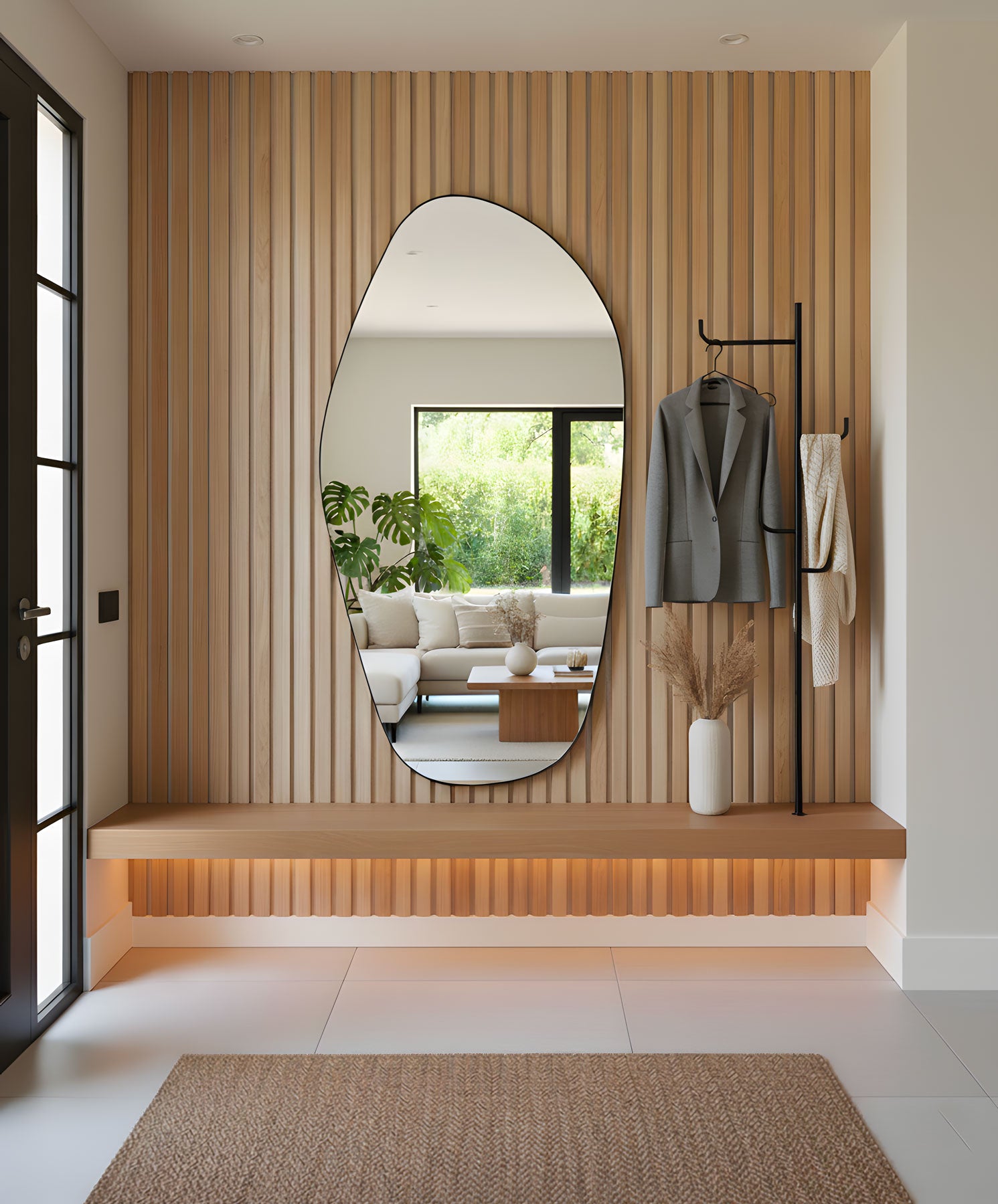 Amsterdam Asymmetrical Wall Mirror