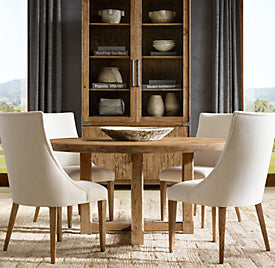 Cavell Round Dining Table – room view
