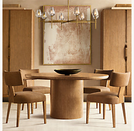 Pavia Round Dining Table – interior view
