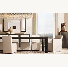 Arlo Rectangular Dining Table – interior view