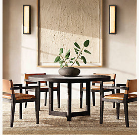 Tristan Round Dining Table – room view