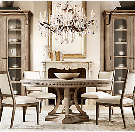 Jameson Round Dining Table – room view