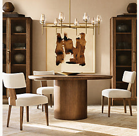 Pavia Round Dining Table – room view