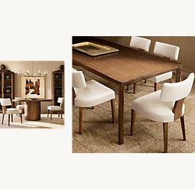 Pavia Rectangular Dining Table – room view