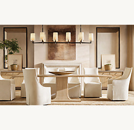 Evelin Rectangular Dining Table — Room setting