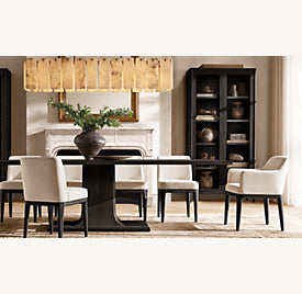Evelin Rectangular Dining Table — Room setting