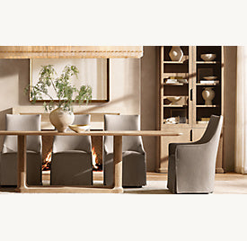 Bastian Rectangular Dining Table – room view