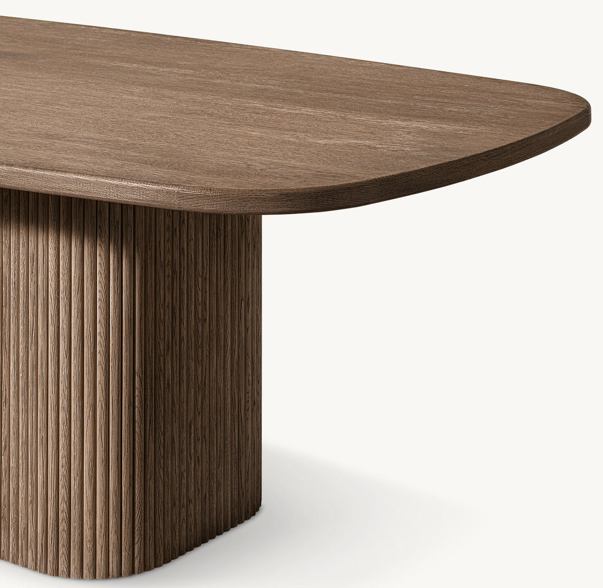 Marlow Pedestal Rectangular Dining Table