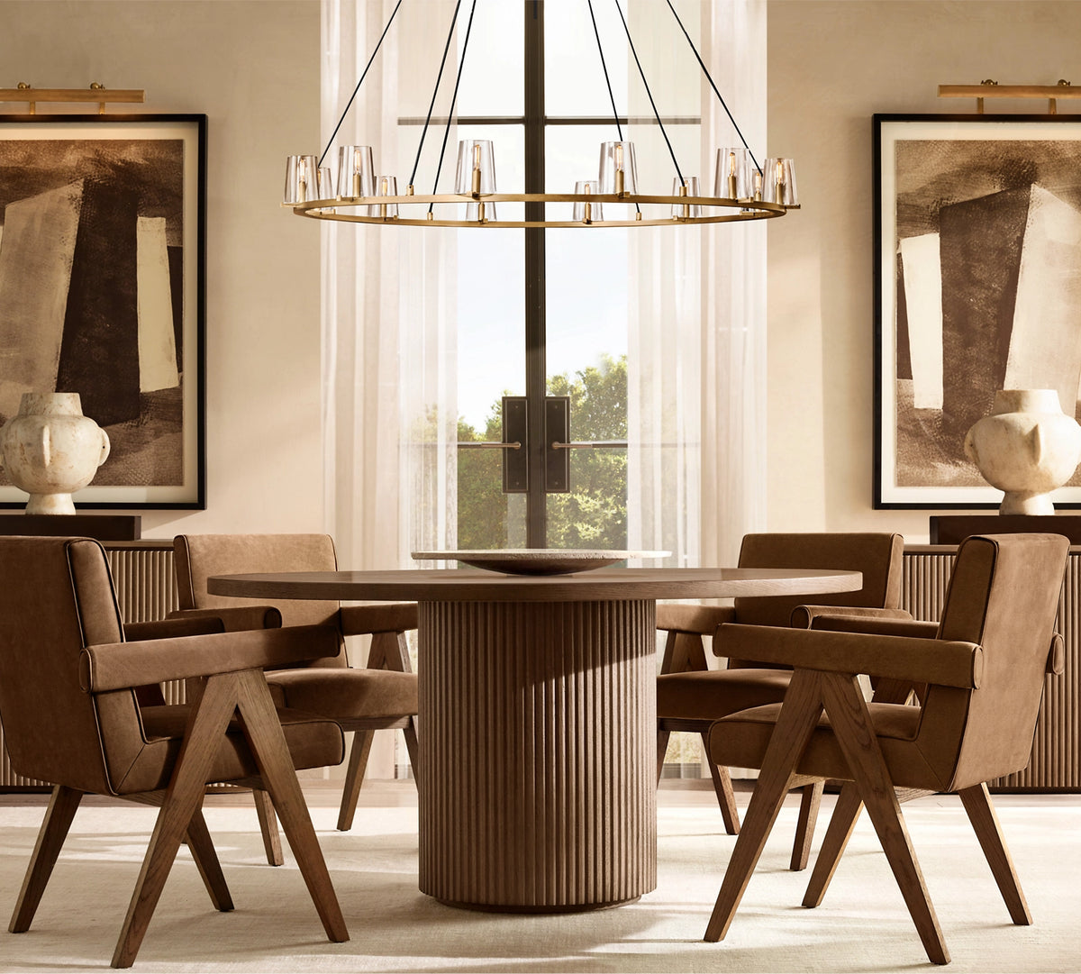 Calder Round Dining Table