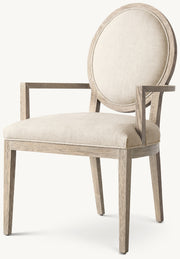 Lucien Round Back Dining Armchair