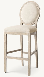 Lucien Round Back Counter & Bar Stool