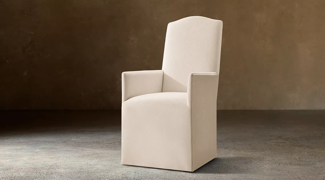 Celene Skirted Dining Armchair