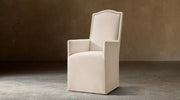 Celene Nailhead Dining Armchair