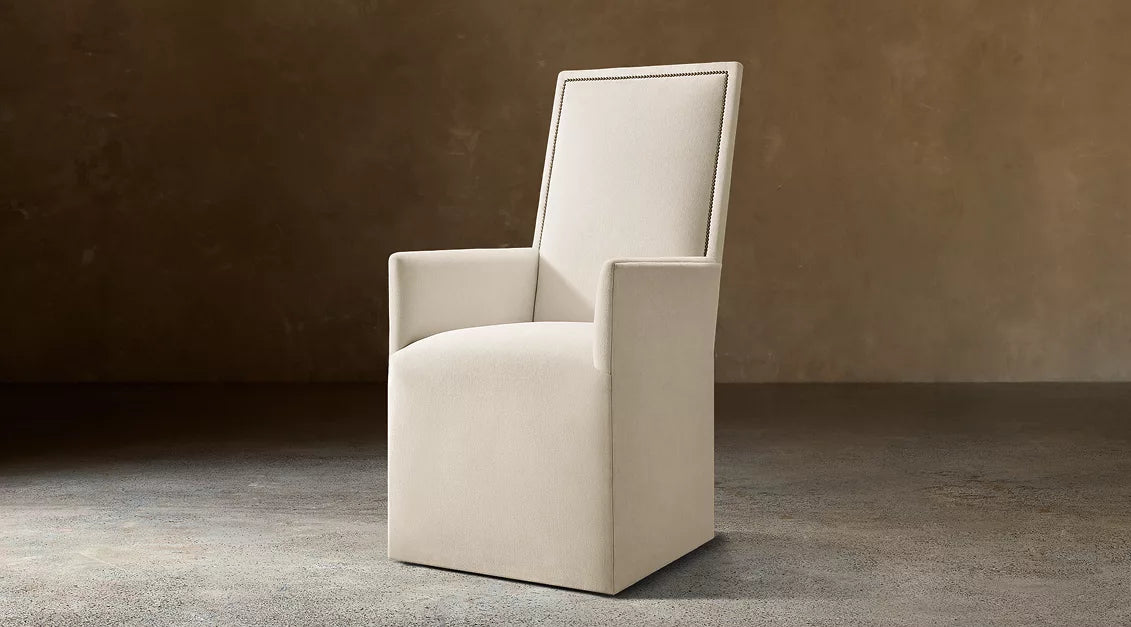 Althea Nailhead Dining Armchair