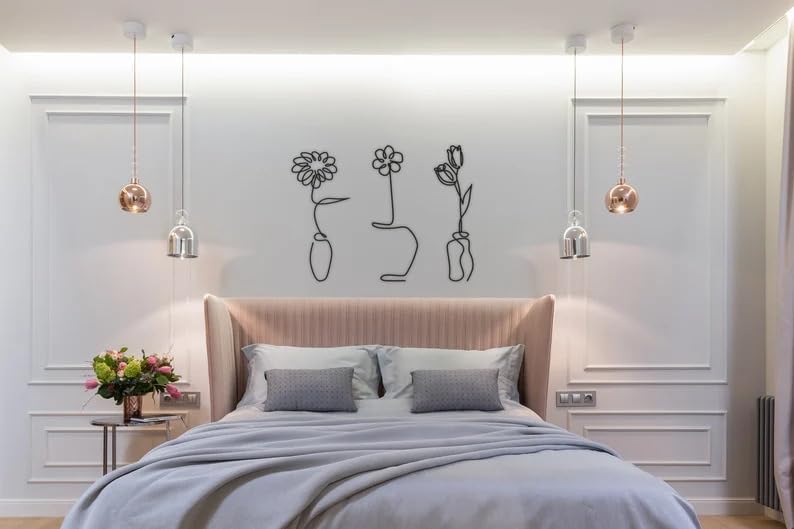 Flower Metal Wall Art