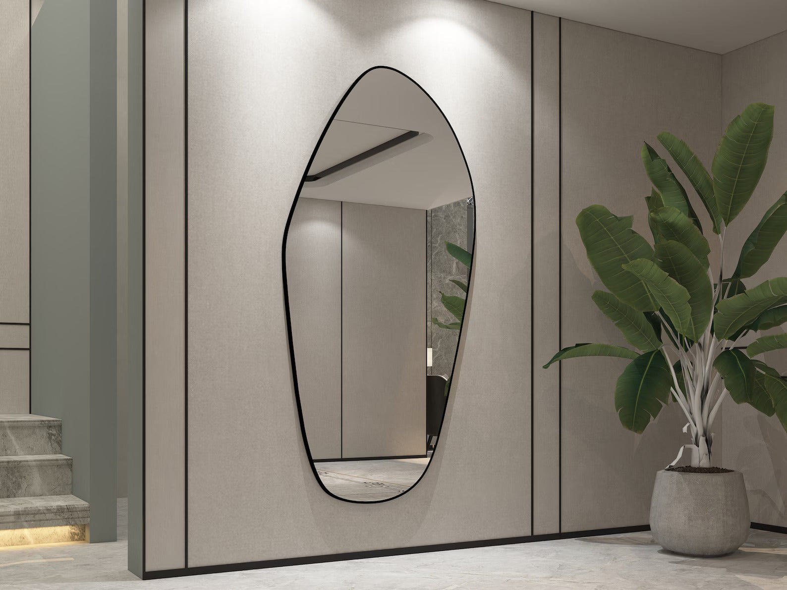 Amsterdam Asymmetrical Wall Mirror