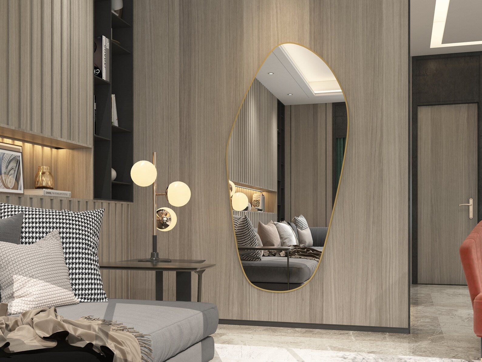 Amsterdam Asymmetrical Wall Mirror