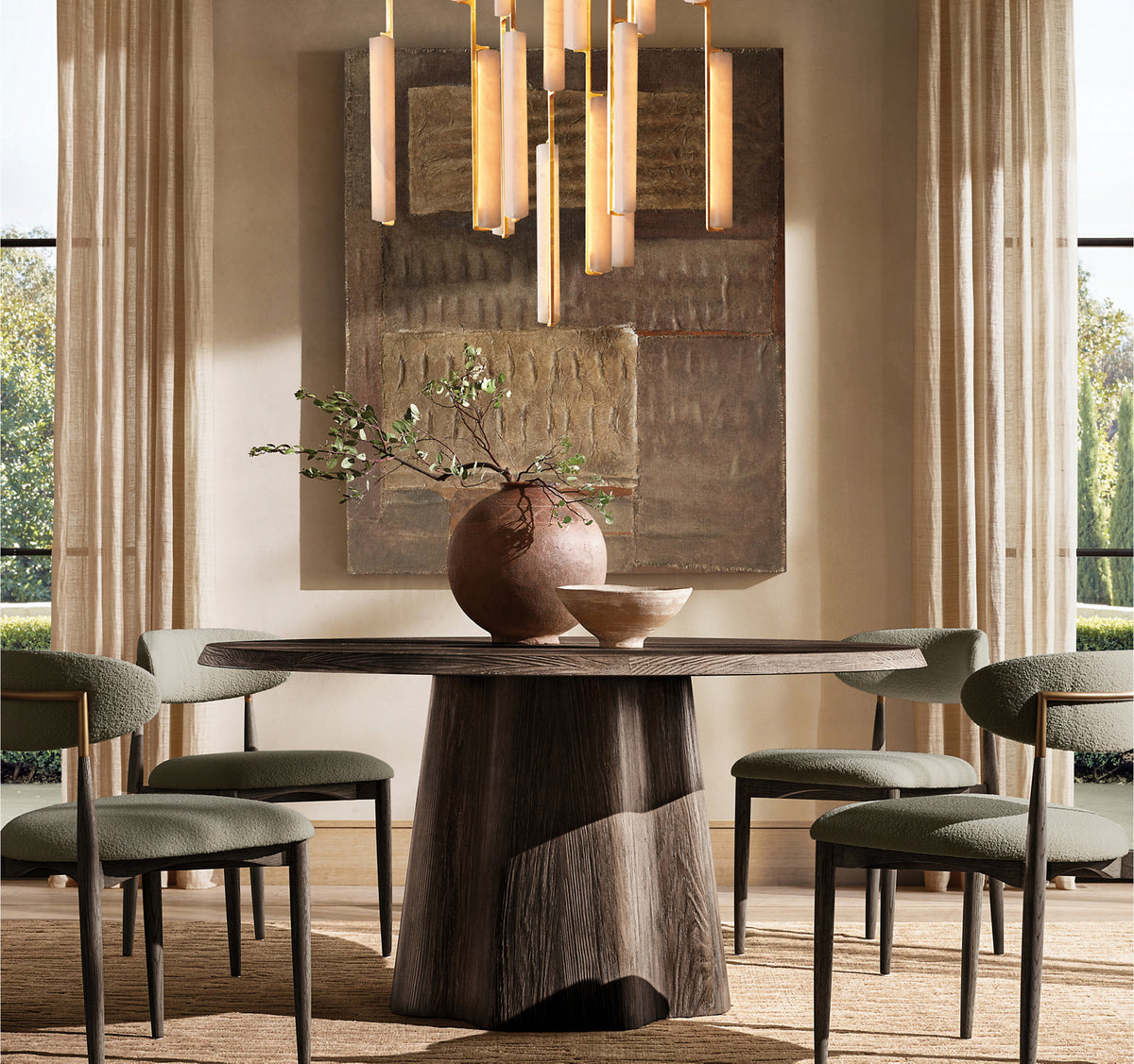 Kanso Round Dining Table