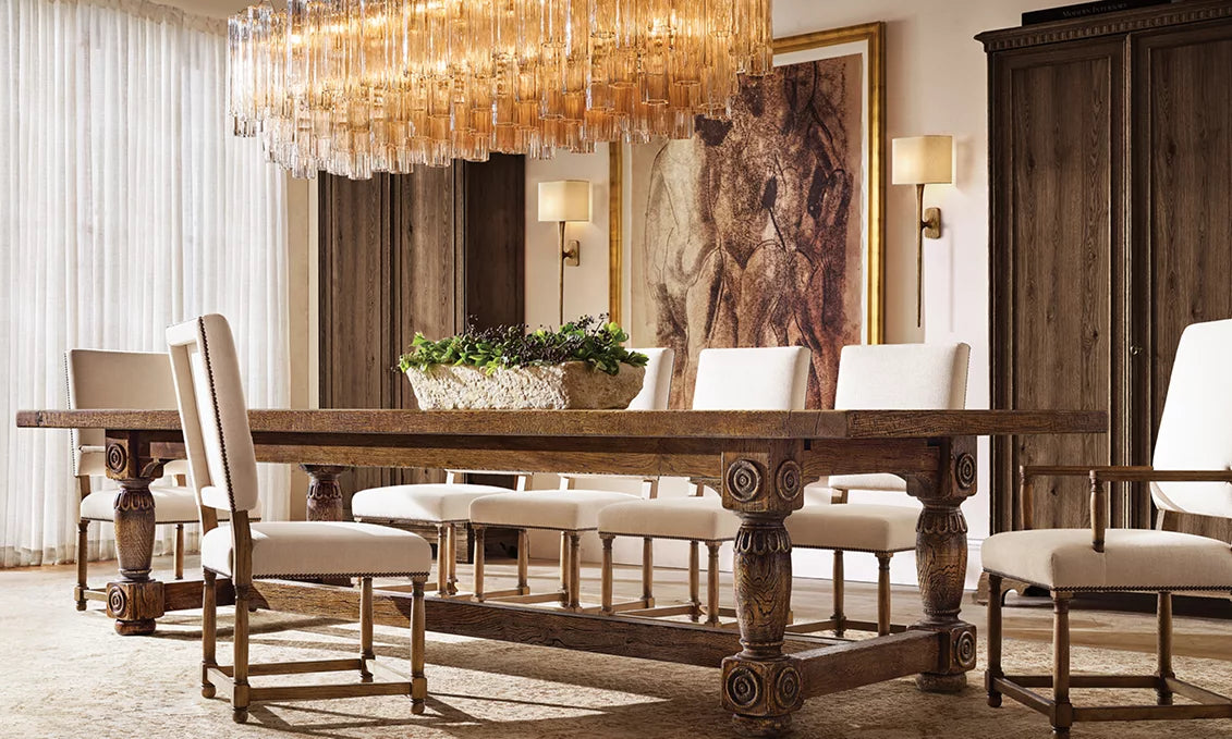 Abbey Rectangular Extension Dining Table
