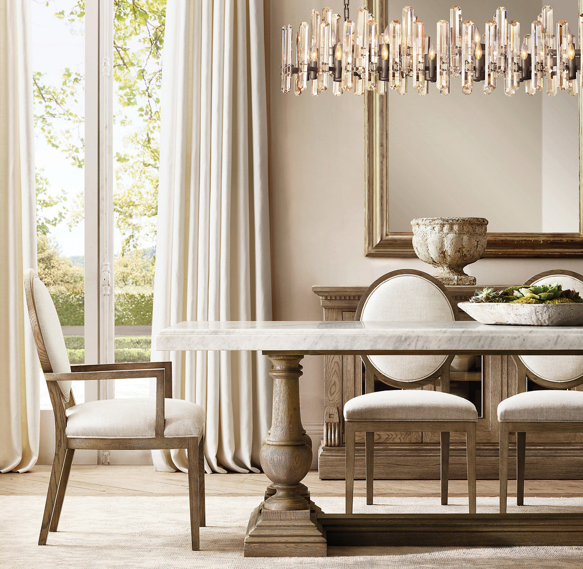 Lucien Round Back Dining Chair