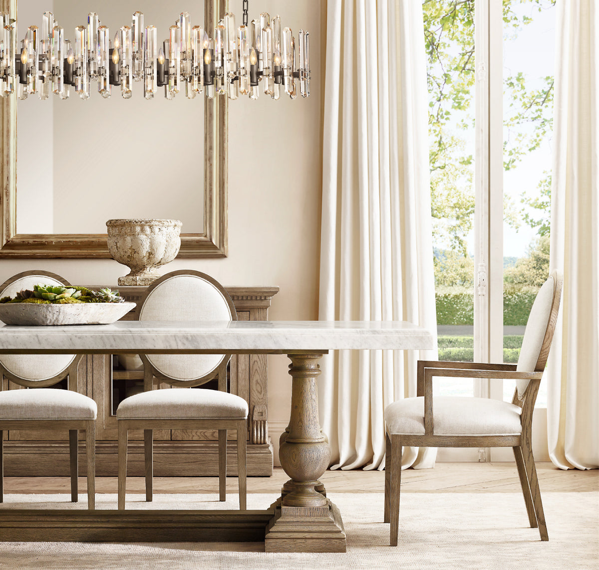 Lucien Round Back Dining Chair