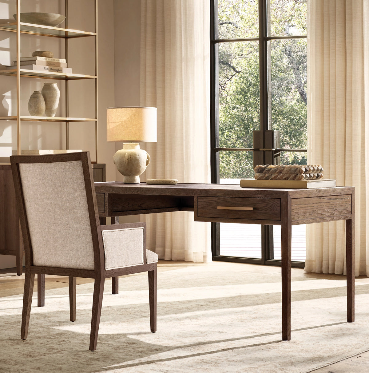 Lucien Enclosed Back Dining Armchair
