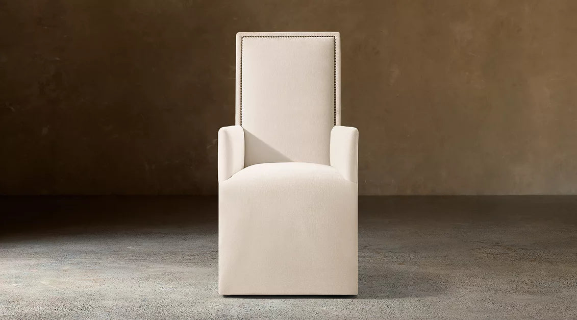 Althea Nailhead Dining Armchair