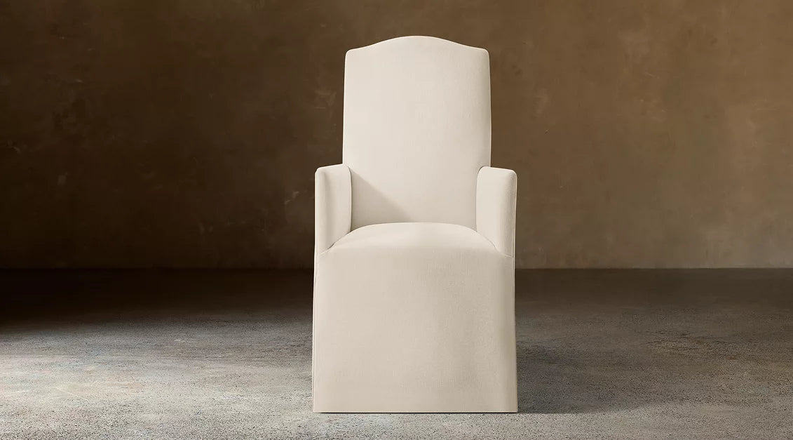 Celene Skirted Dining Armchair