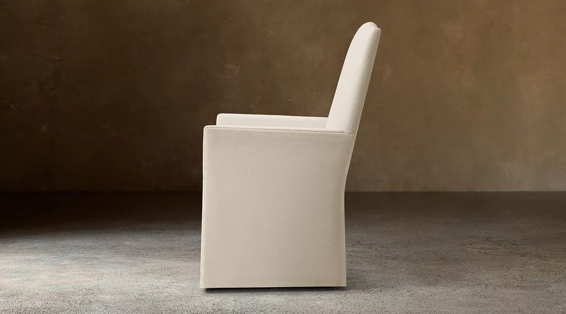 Celene Skirted Dining Armchair