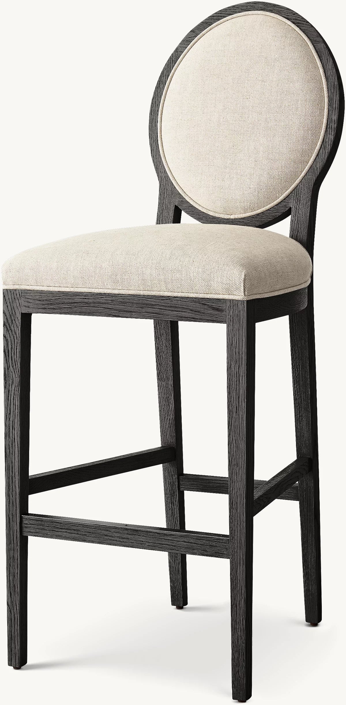 Lucien Round Back Counter & Bar Stool