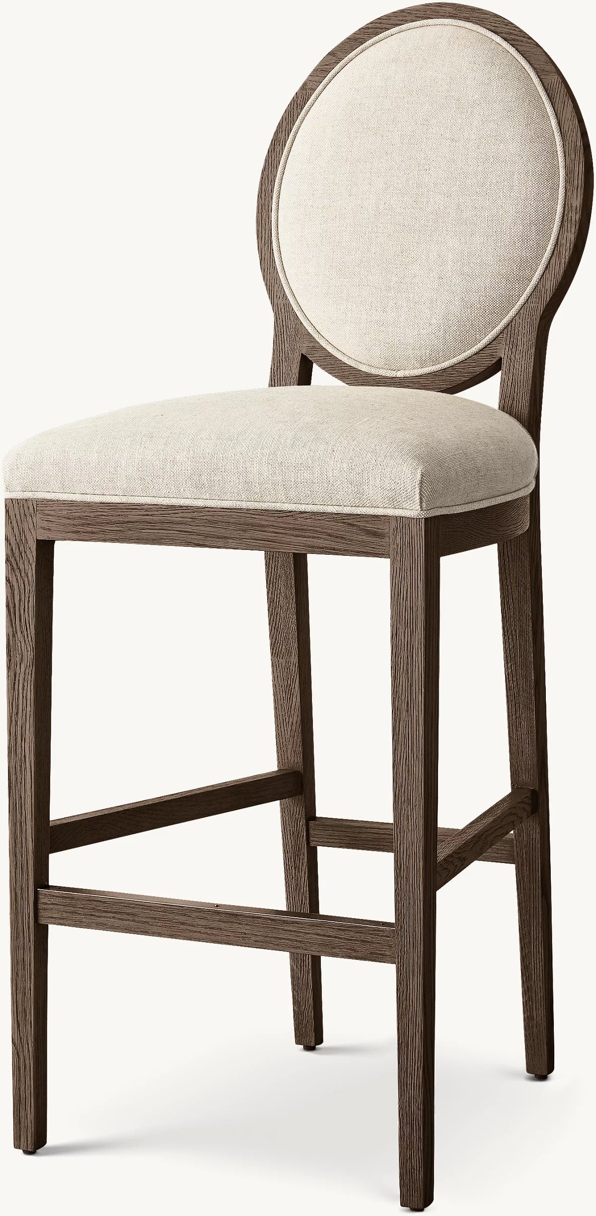 Lucien Round Back Counter & Bar Stool