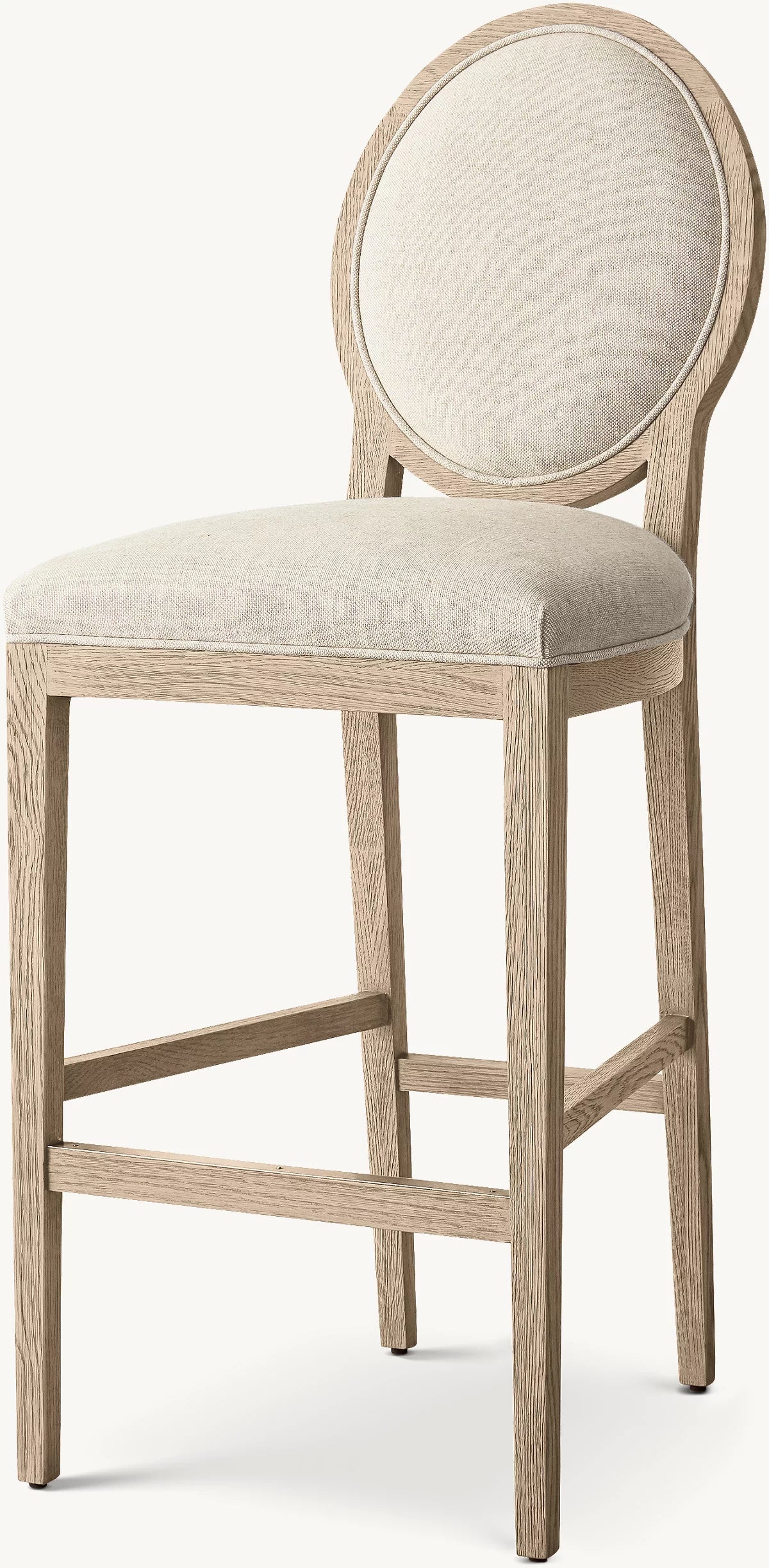 Lucien Round Back Counter & Bar Stool