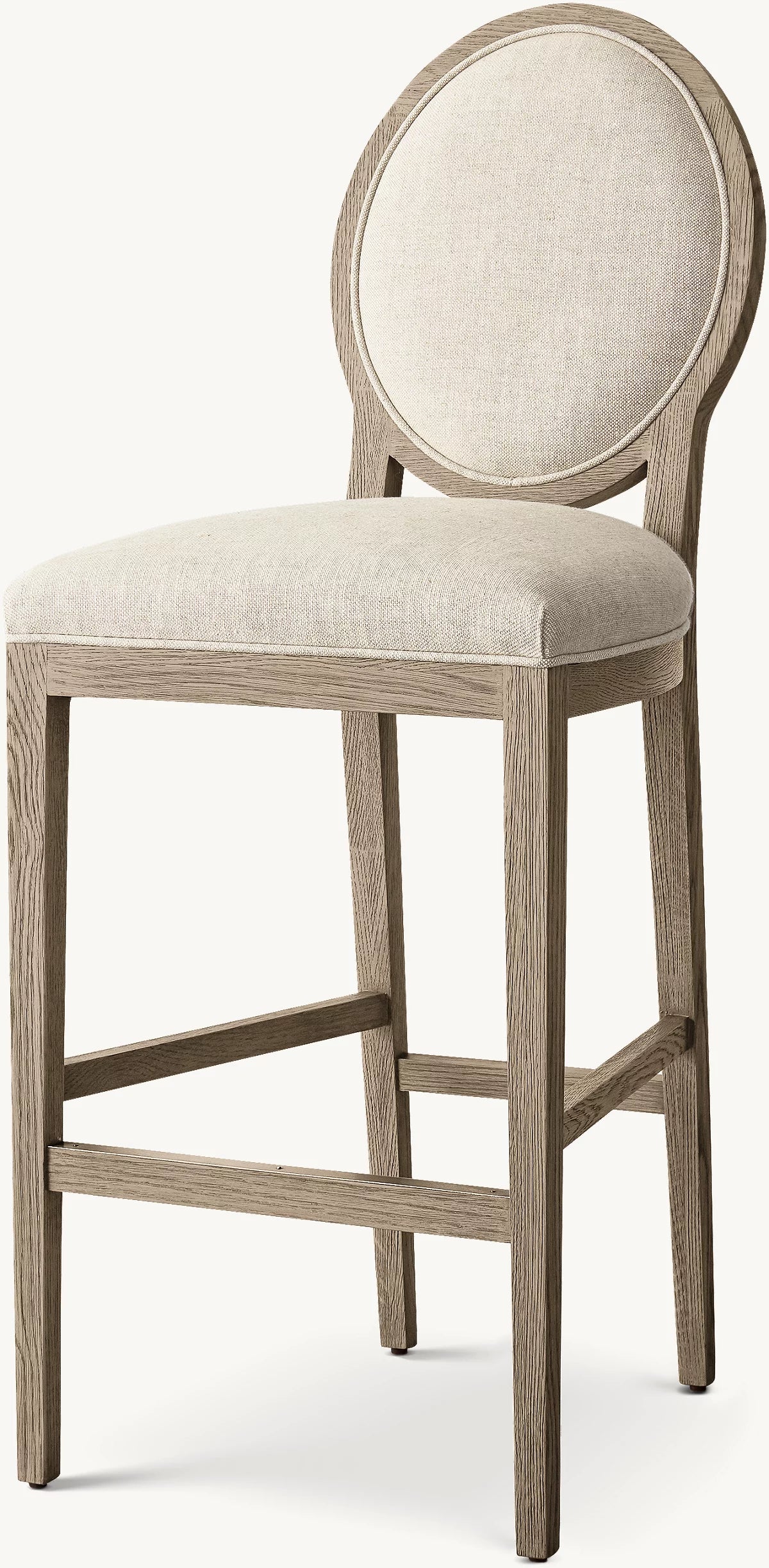 Lucien Round Back Counter & Bar Stool