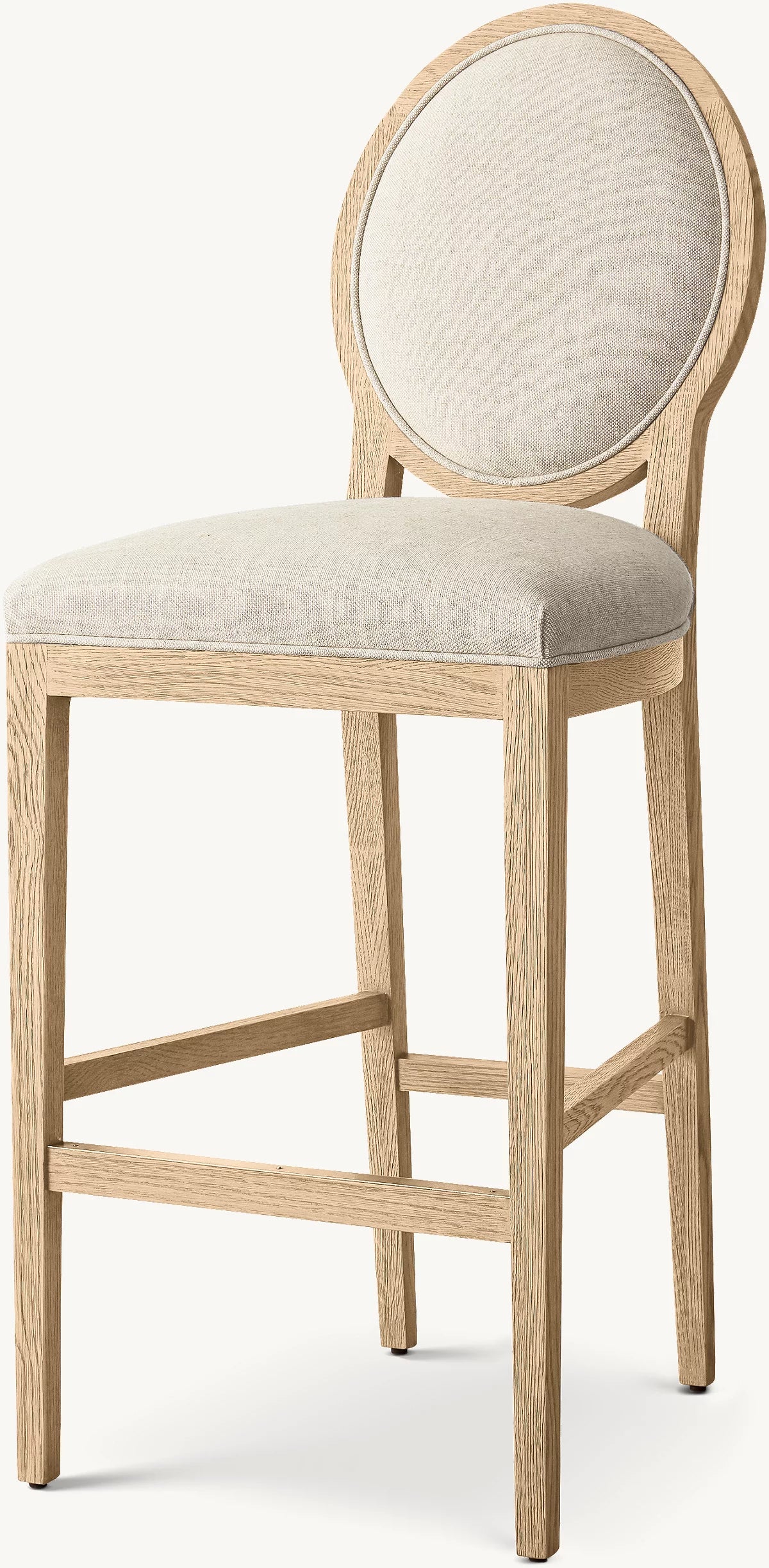 Lucien Round Back Counter & Bar Stool